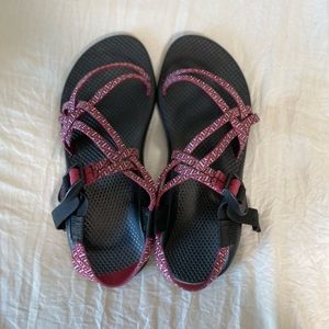 Womens Chaco Z Purple Double Strap Classic